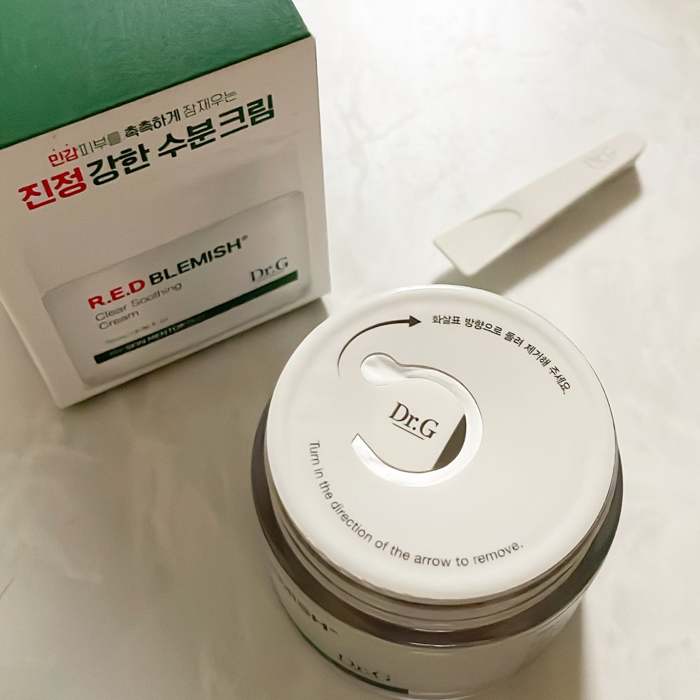 レッドブレミッシュ クリアスージングクリーム/Dr.G/フェイスクリームを使ったクチコミ(3枚目)