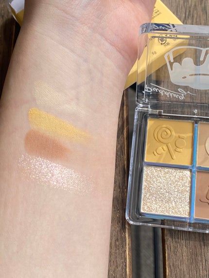 ZEESEAデザートコレクション4カラーアイシャドウパレット/ZEESEA/アイシャドウパレットを使ったクチコミ(5枚目)