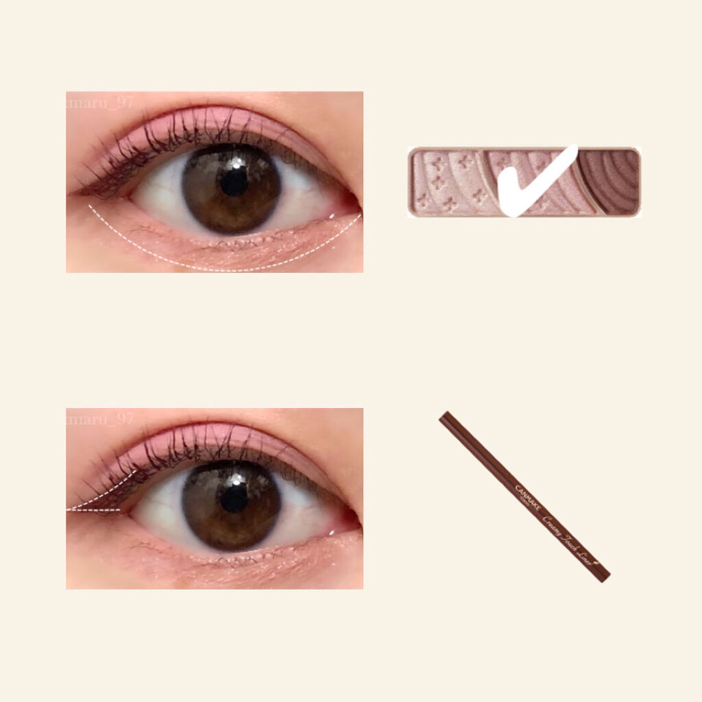 【旧品】パウダーチークス/キャンメイク/パウダーチークを使ったクチコミ（3枚目）