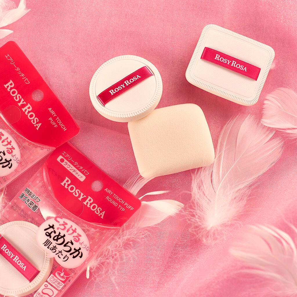 エアリータッチパフ/ロージーローザ/パフ・スポンジを使ったクチコミ(1枚目)