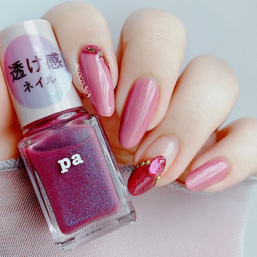 pa ネイルカラー(超速乾トップコート)/pa nail collective/ネイルトップコート・ベースコートを使ったクチコミ（3枚目）