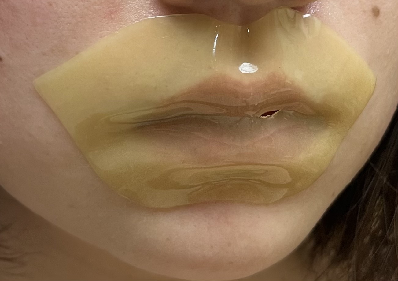 CHOOSY リップパック パールシリーズのクチコミ「CHOOSYリップパック 

多分、一昔前のやつww
発見したから使ってみたww

カサカサ唇.....」（3枚目）