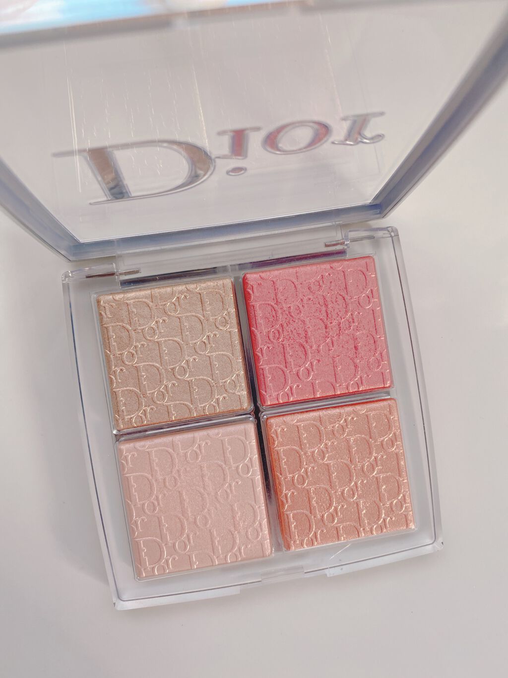 ディオール バックステージ フェイス グロウ パレット/Dior/ハイライトを使ったクチコミ（2枚目）
