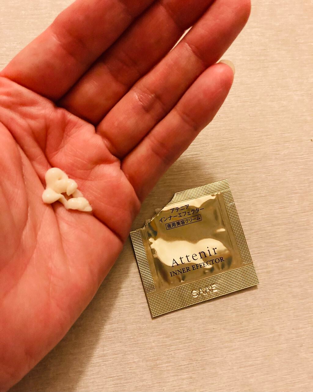 インナーエフェクター/アテニア/フェイスクリームを使ったクチコミ(4枚目)
