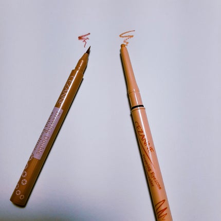 描くふたえアイライナー/CEZANNE/リキッドアイライナーを使ったクチコミ(1枚目)