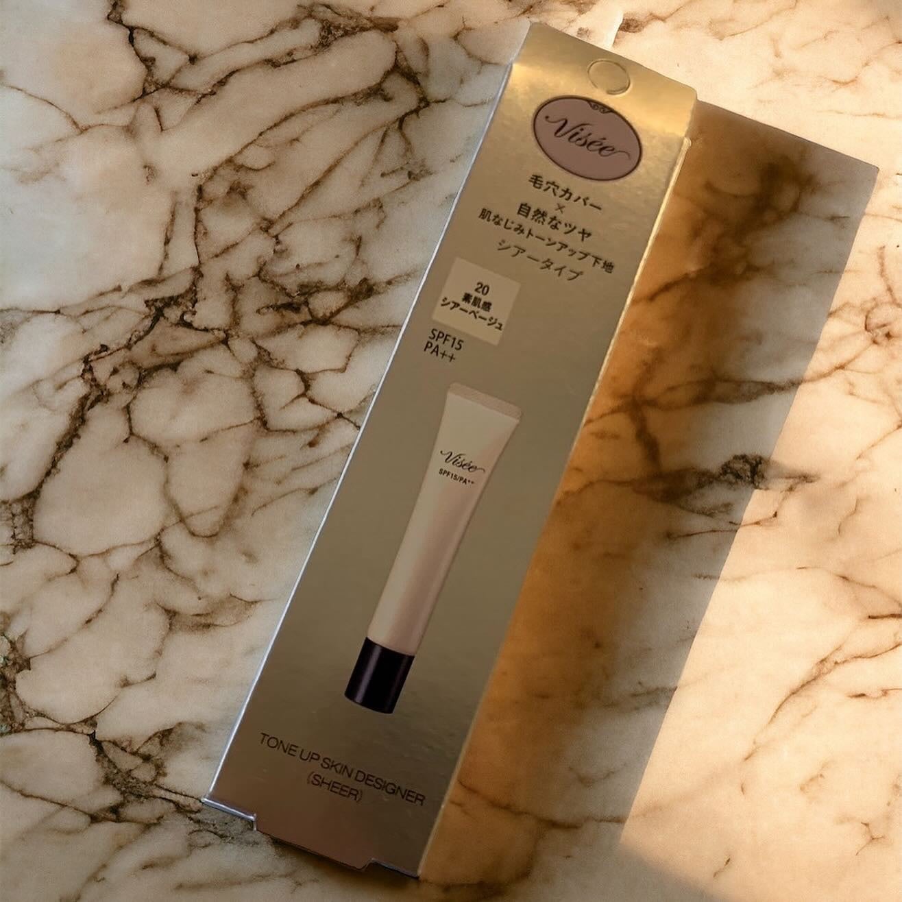 トーンアップ スキン デザイナー/Visée/化粧下地を使ったクチコミ(3枚目)