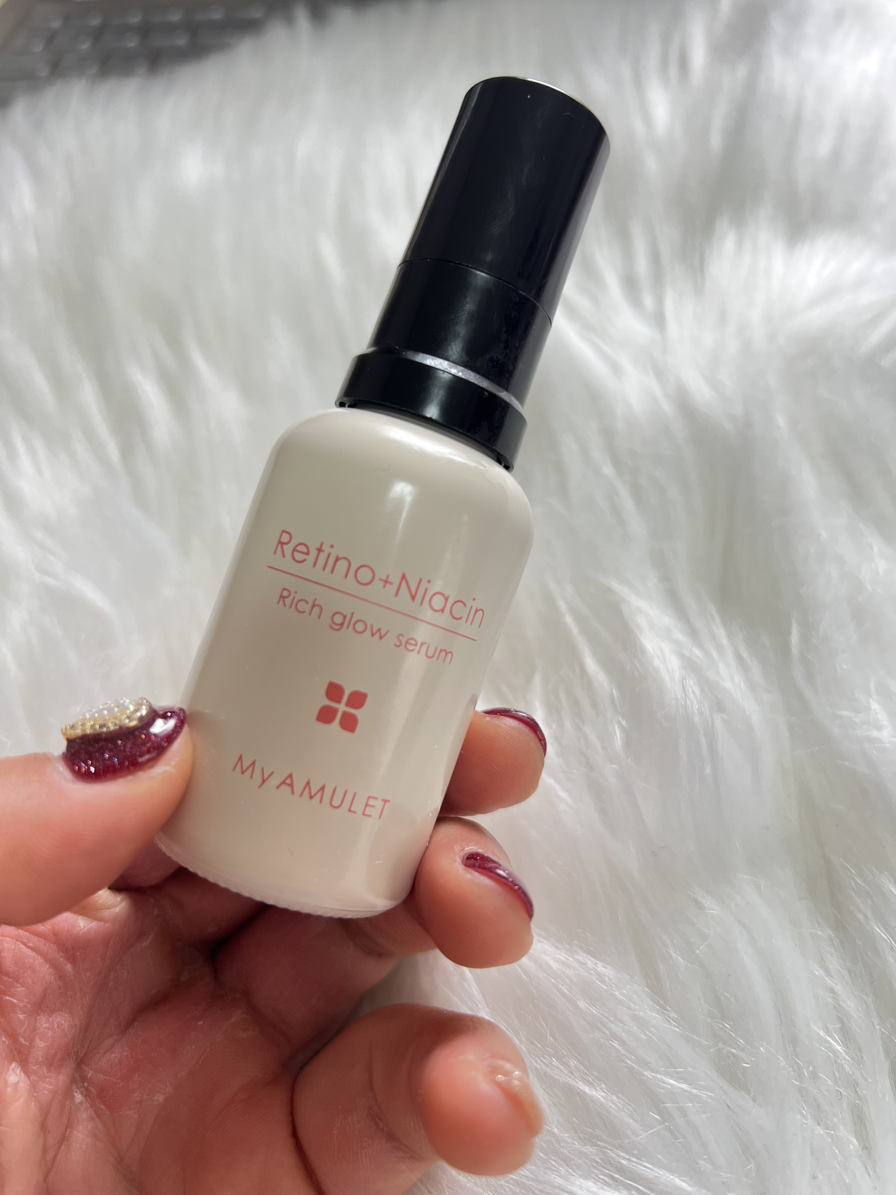 リッチグロウセラム/My AMULET/美容液を使ったクチコミ（2枚目）