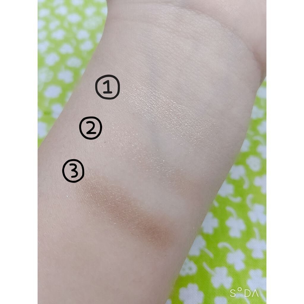 UR GLAM　GRADATION EYESHADOW/U R GLAM/アイシャドウパレットを使ったクチコミ（3枚目）