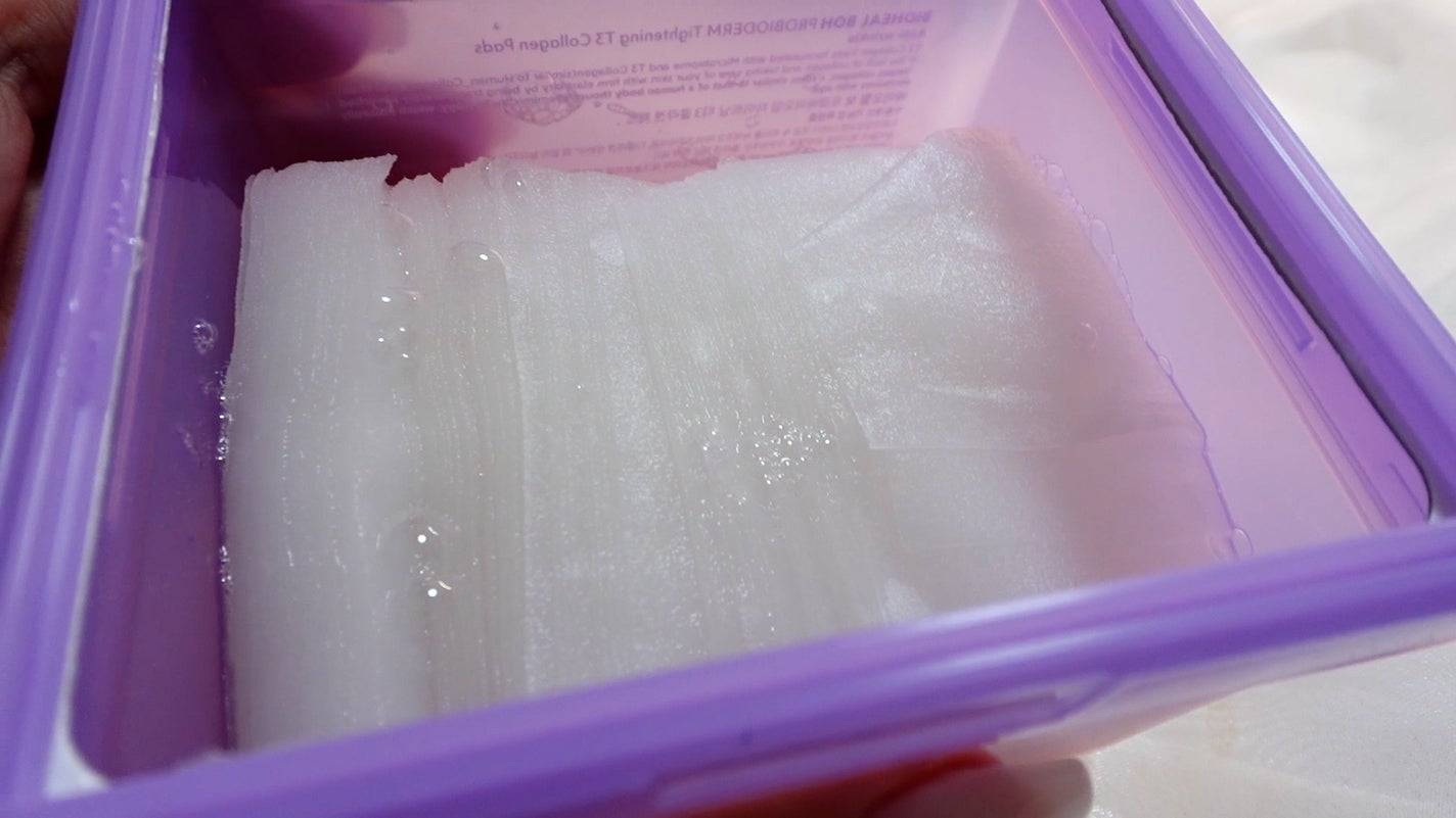 プロバイオダームタイトニングT3コラーゲンパッド/BIOHEAL BOH/トナーパッドを使ったクチコミ(3枚目)