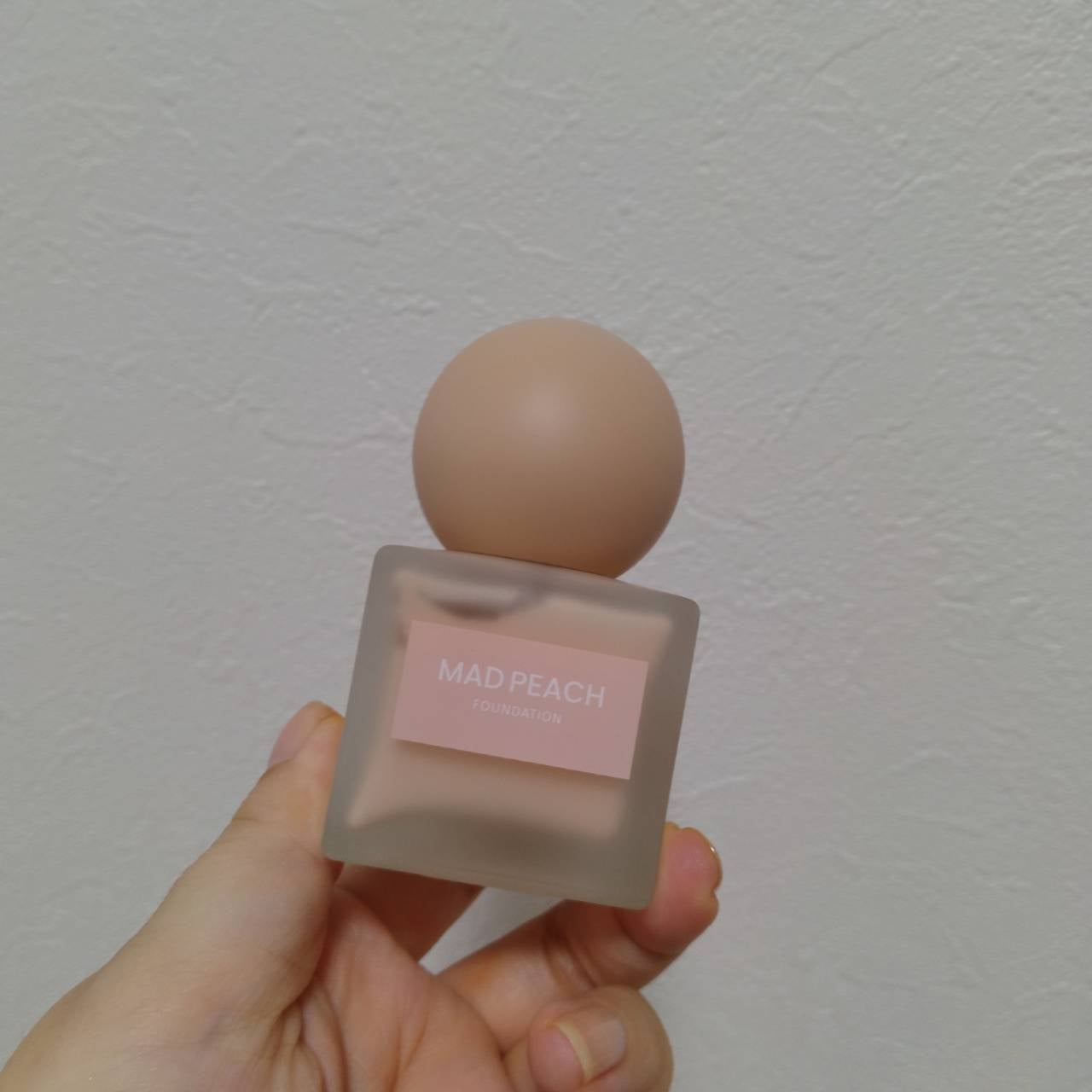 マッドピーチ スタイルフィットファンデーション/MAD PEACH/リキッドファンデーションを使ったクチコミ(2枚目)