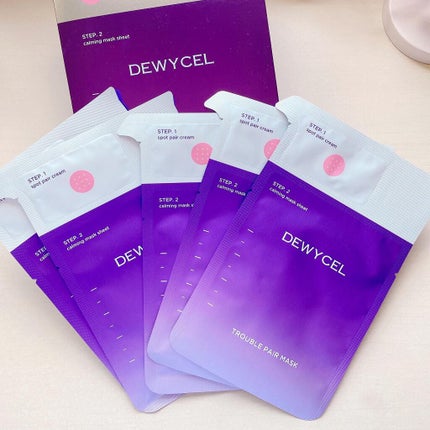 トラブルペアーマスク/DEWYCEL/シートマスク・パックを使ったクチコミ(4枚目)