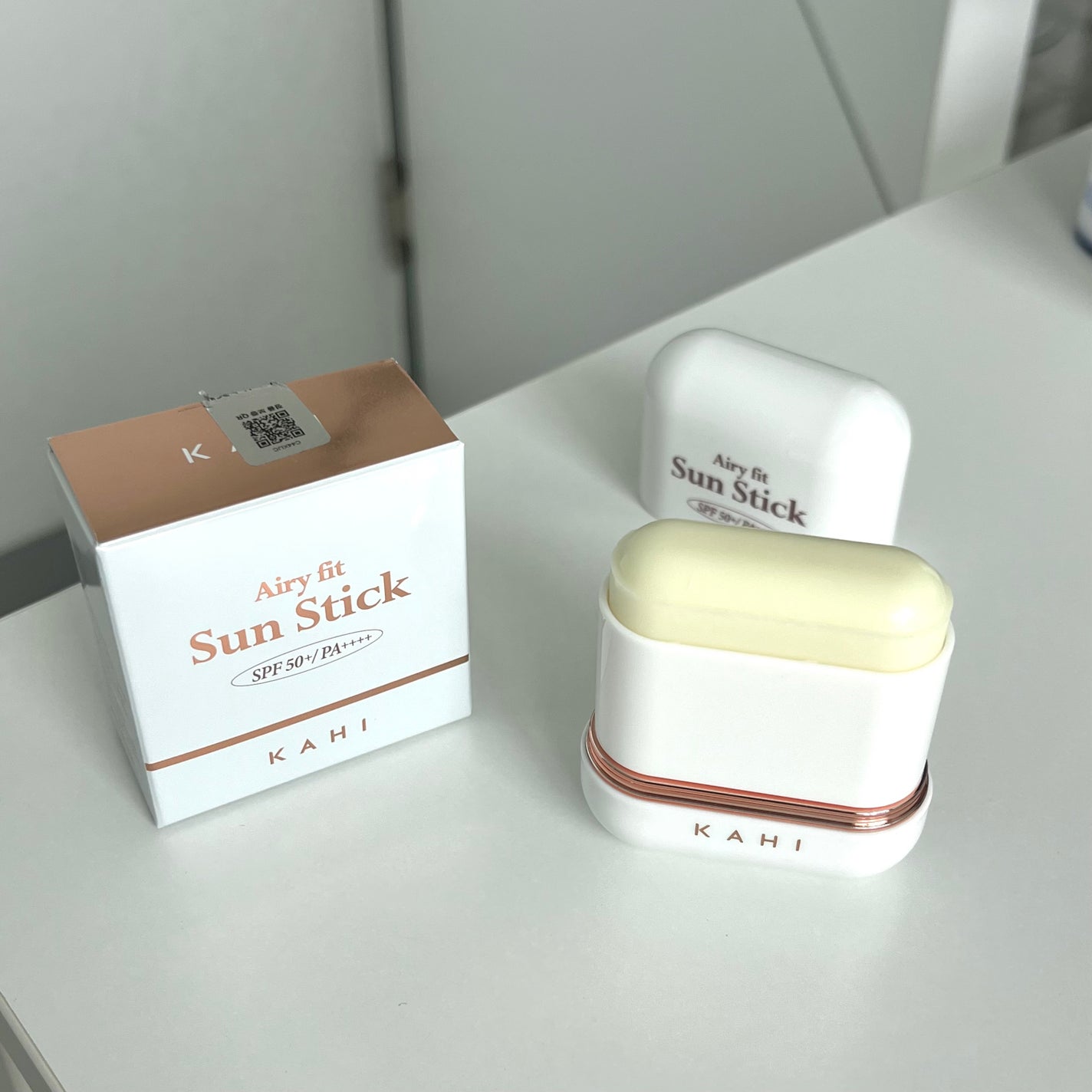 エアリーフィットサンスティック/KAHI/日焼け止めスティックを使ったクチコミ(3枚目)