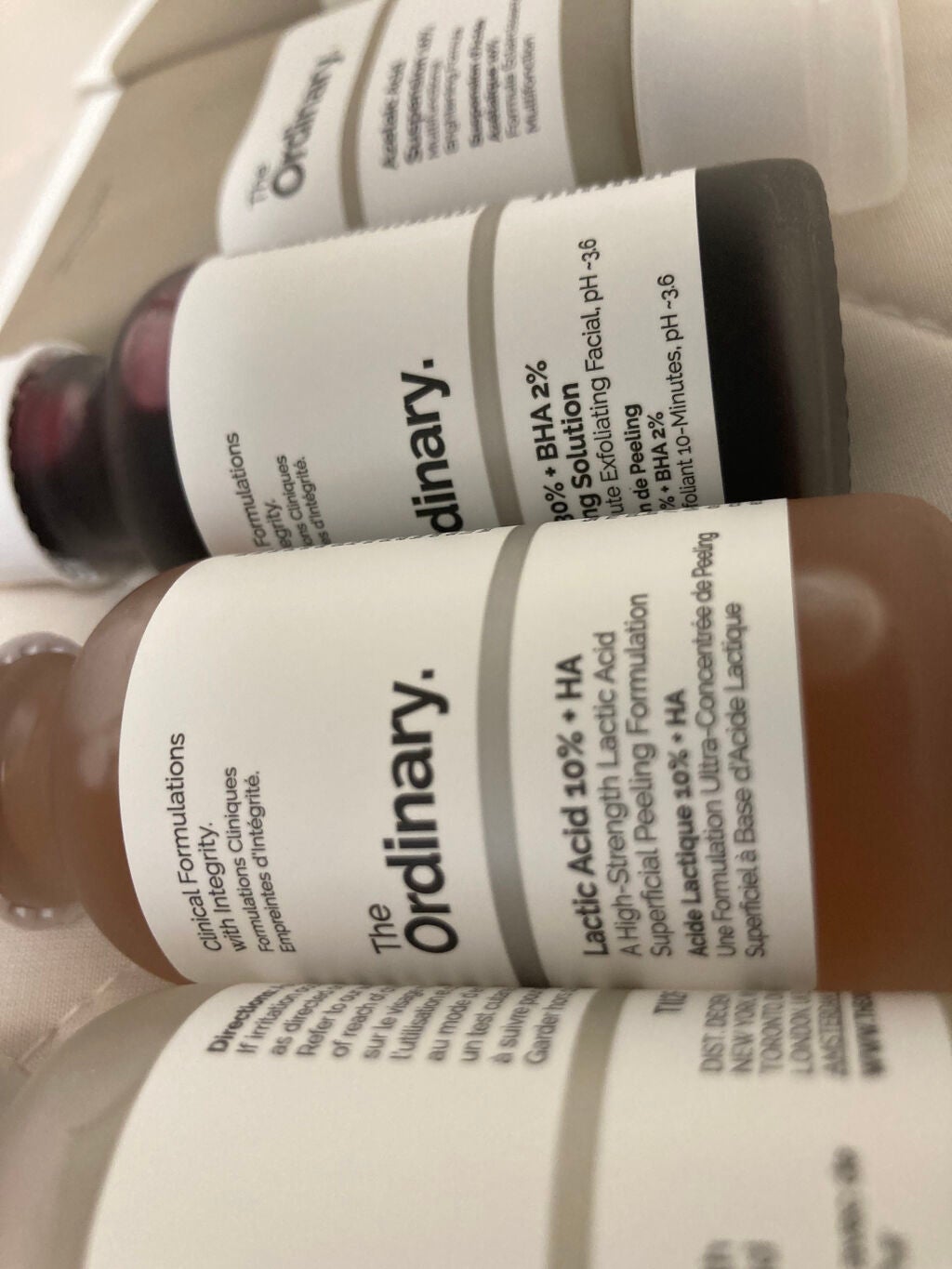 Cサスペンション23+HAスフィア2フェイスクリーム/The Ordinary/美容液を使ったクチコミ(4枚目)