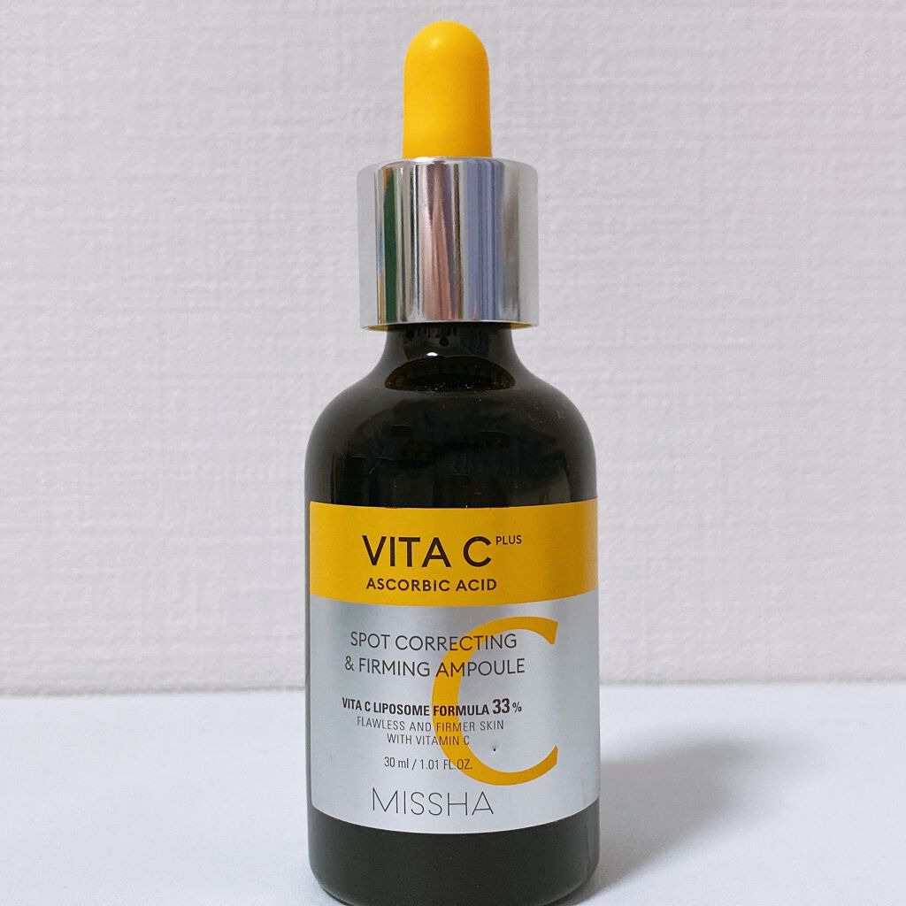 ビタCプラス弾力アンプル/MISSHA/美容液を使ったクチコミ（1枚目）