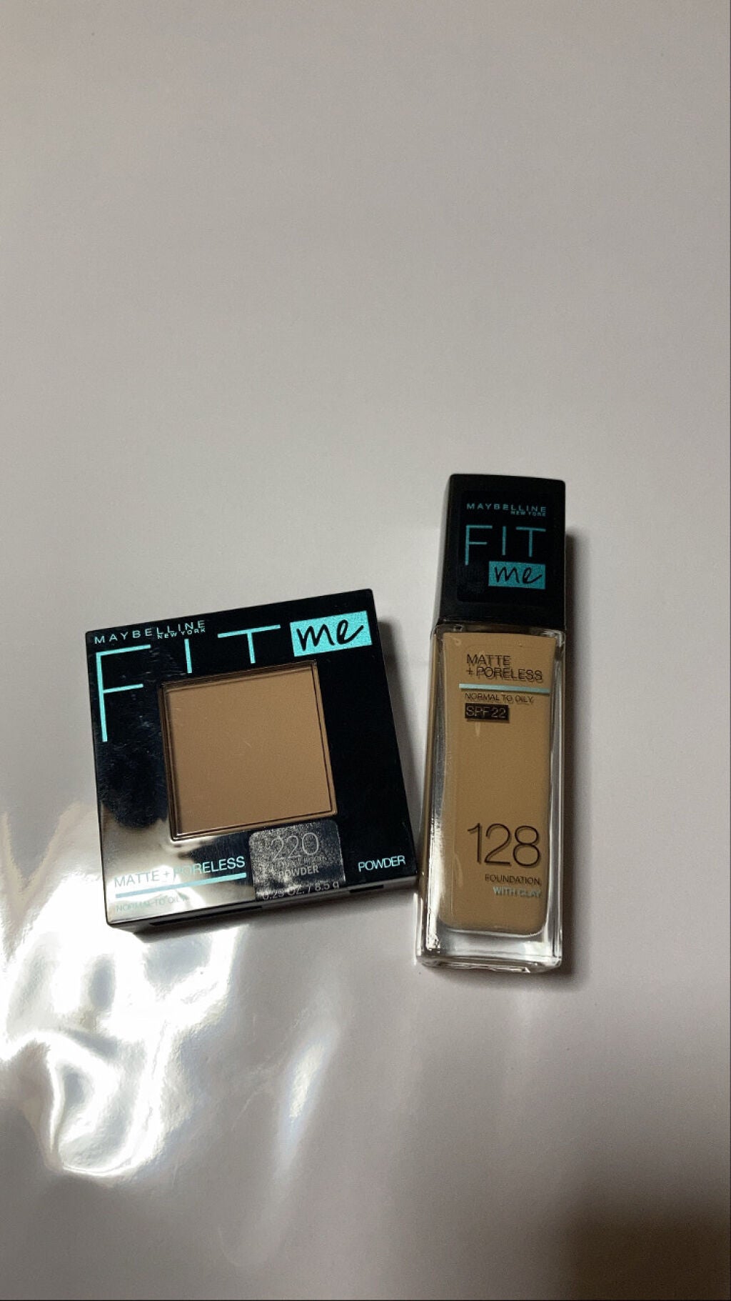 フィットミー リキッドファンデーション R/MAYBELLINE NEW YORK/リキッドファンデーションを使ったクチコミ(1枚目)