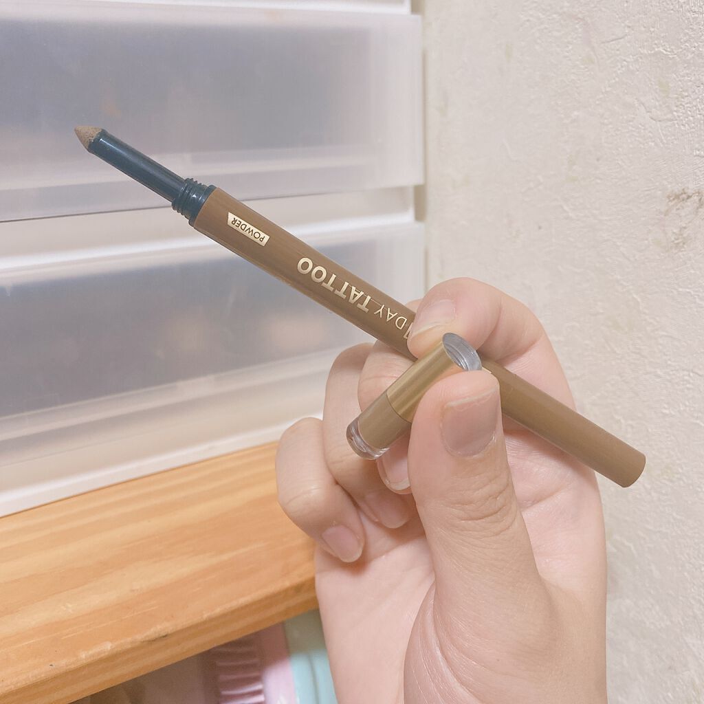 ラスティングツーウェイアイブロウ リキッドWpa 02 ナチュラルブラウン/K-パレット/リキッドアイブロウを使ったクチコミ（3枚目）