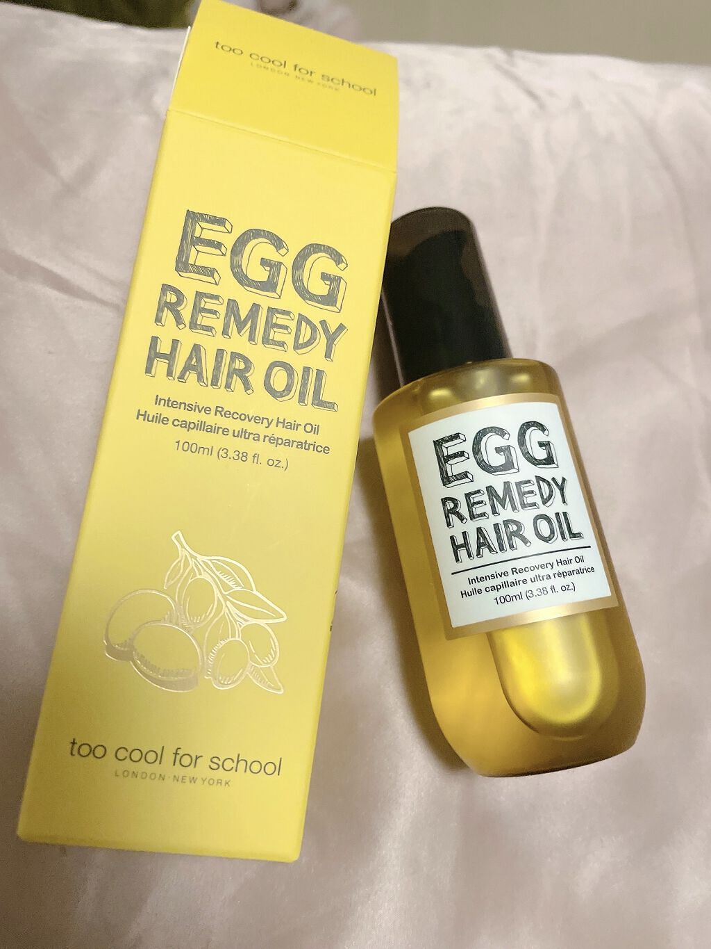 エッグレミディ ヘアオイル/too cool for school/ヘアオイルを使ったクチコミ（1枚目）