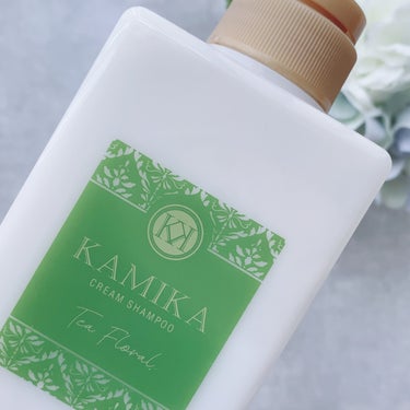 クリームシャンプー ティーフローラルの香り/KAMIKA/シャンプー・コンディショナーを使ったクチコミ（2枚目）