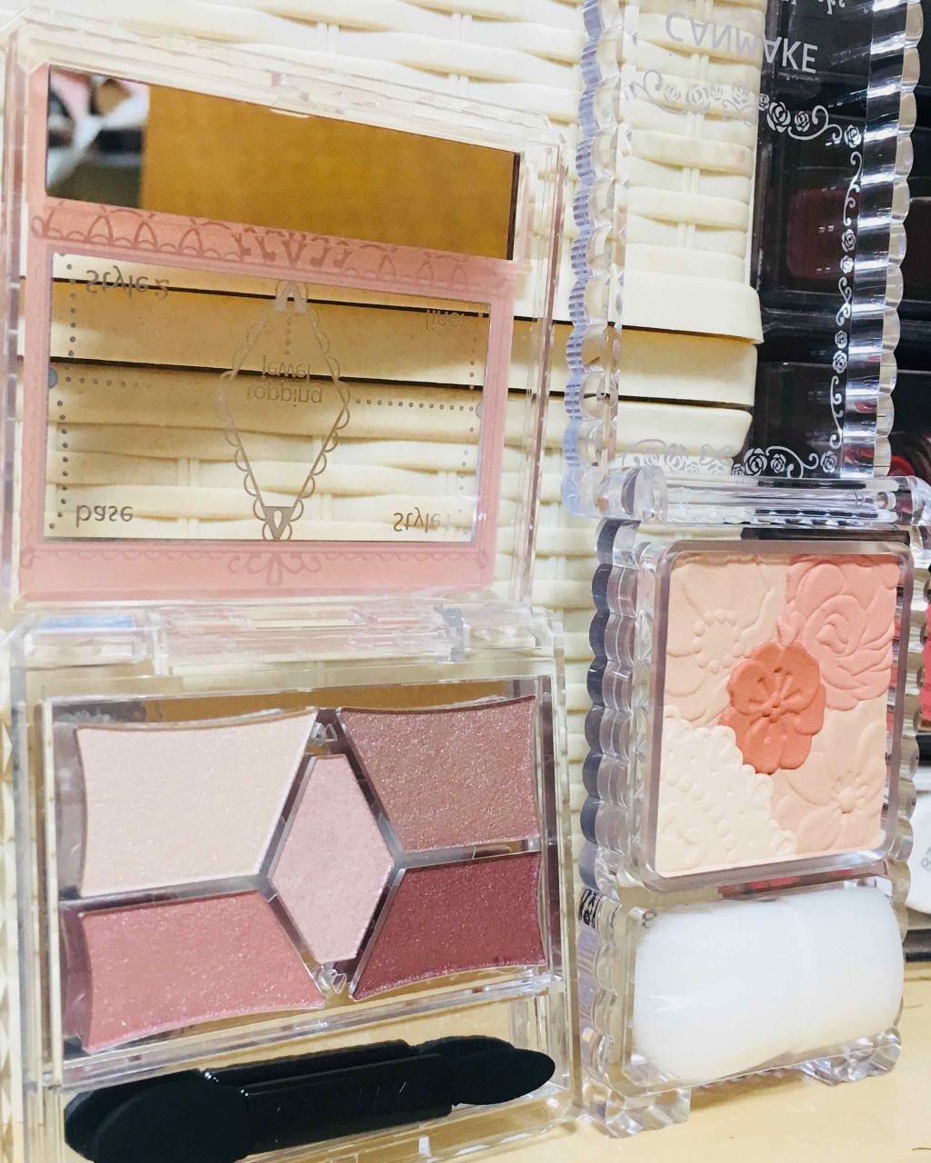 マットフルールチークス/キャンメイク/パウダーチークを使ったクチコミ（2枚目）