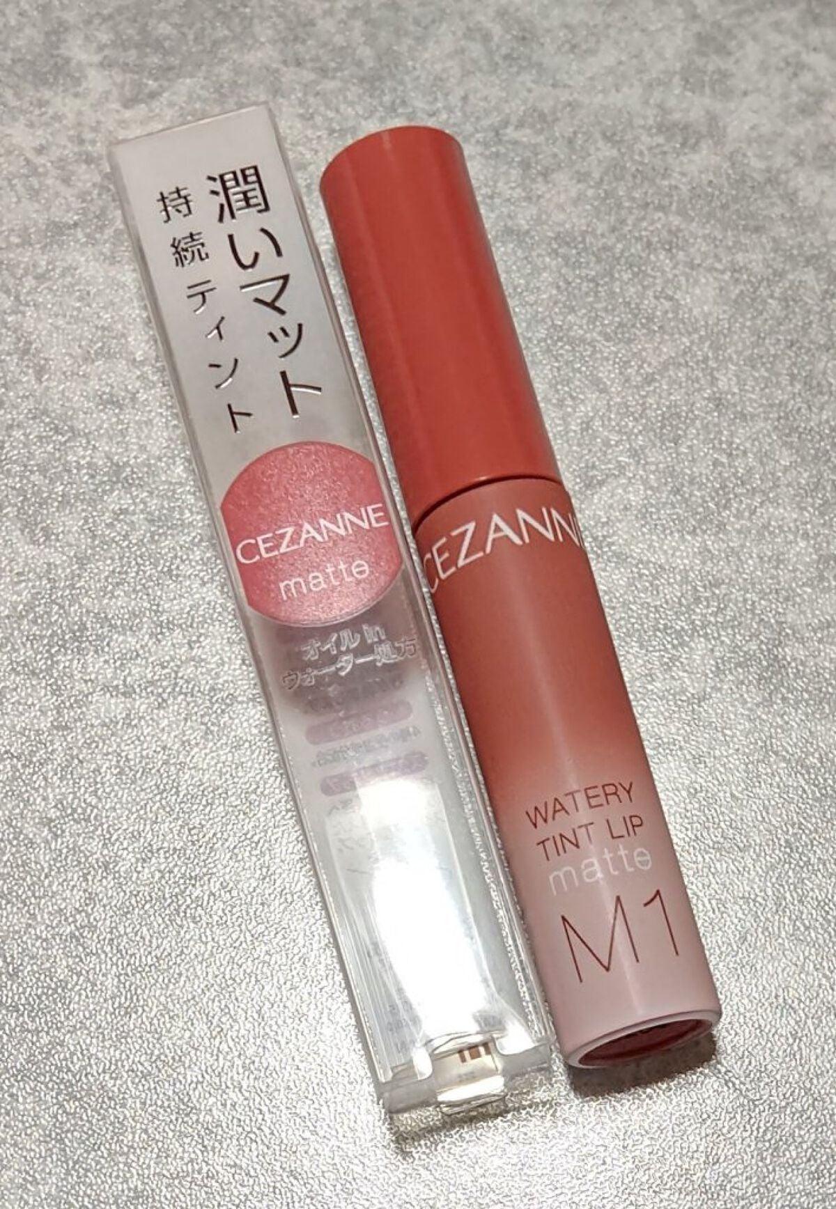 ウォータリーティントリップ マット/CEZANNE/リップティントを使ったクチコミ(1枚目)