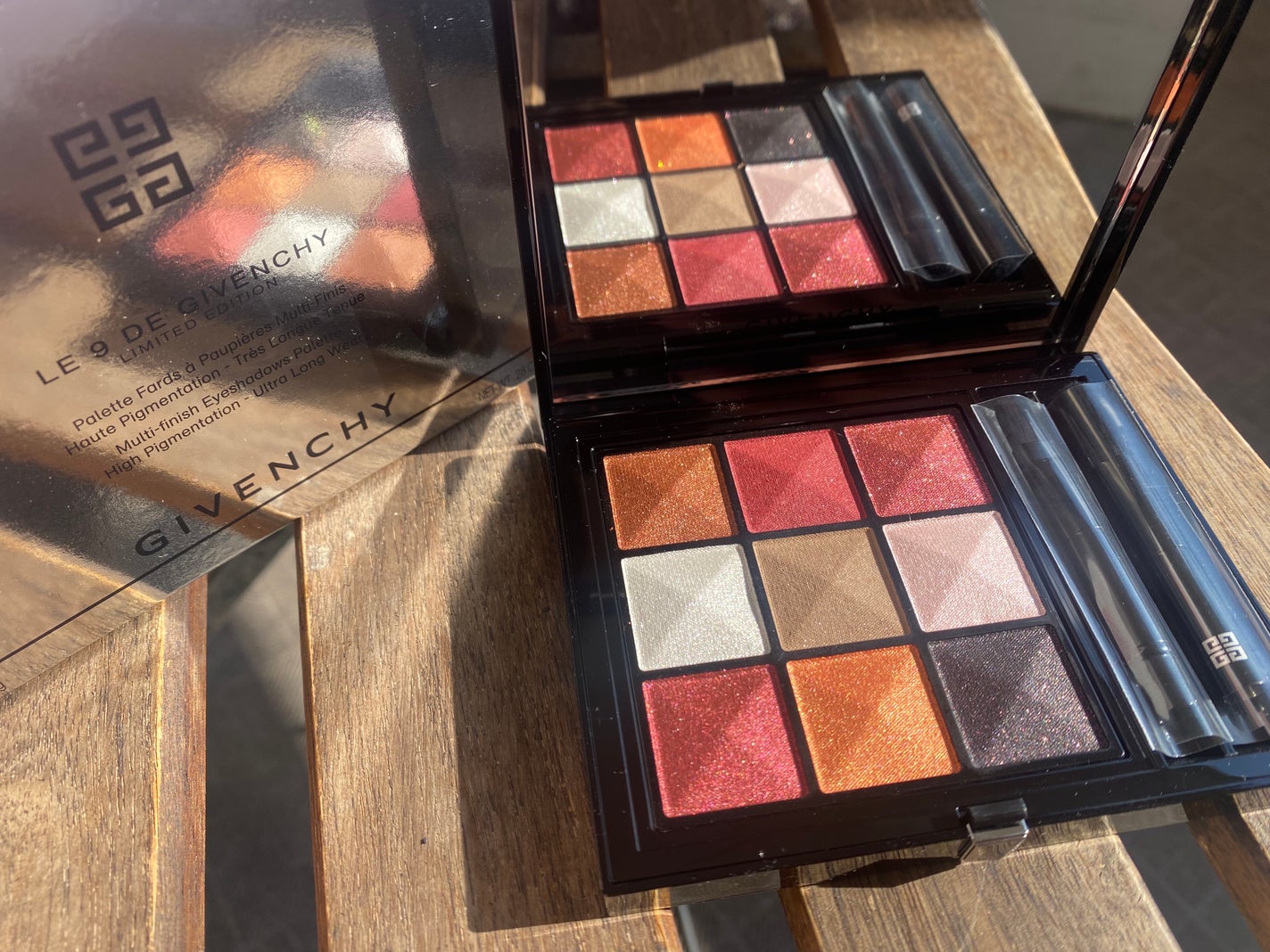 ル・ヌフ・ジバンシイ/GIVENCHY/アイシャドウパレットを使ったクチコミ(1枚目)