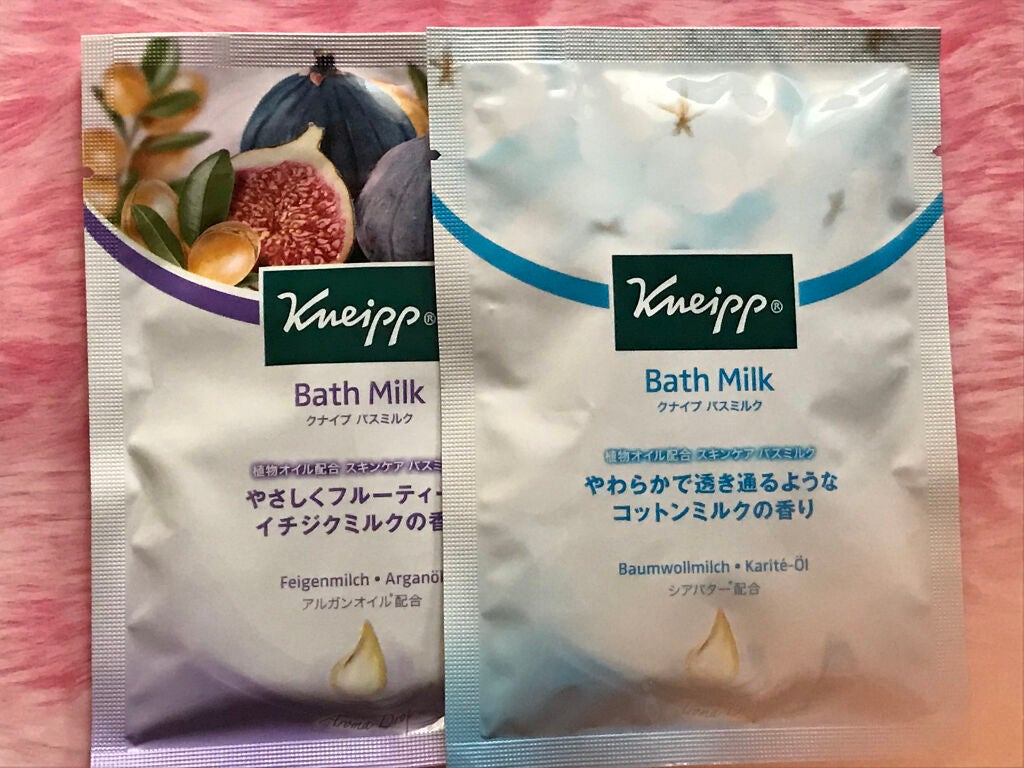 バスミルク コットンミルクの香り/クナイプ/入浴剤を使ったクチコミ(2枚目)