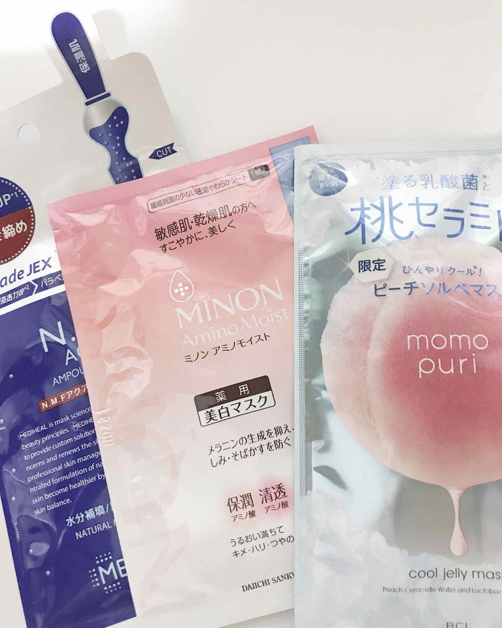 N.M.FアクアアンプルマスクJEX/MEDIHEAL/シートマスク・パックを使ったクチコミ（1枚目）