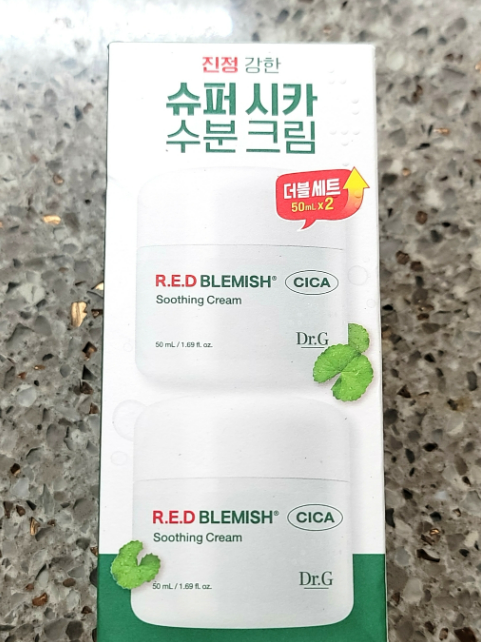 レッドブレミッシュ クリアスージングクリーム/Dr.G/フェイスクリームを使ったクチコミ（3枚目）