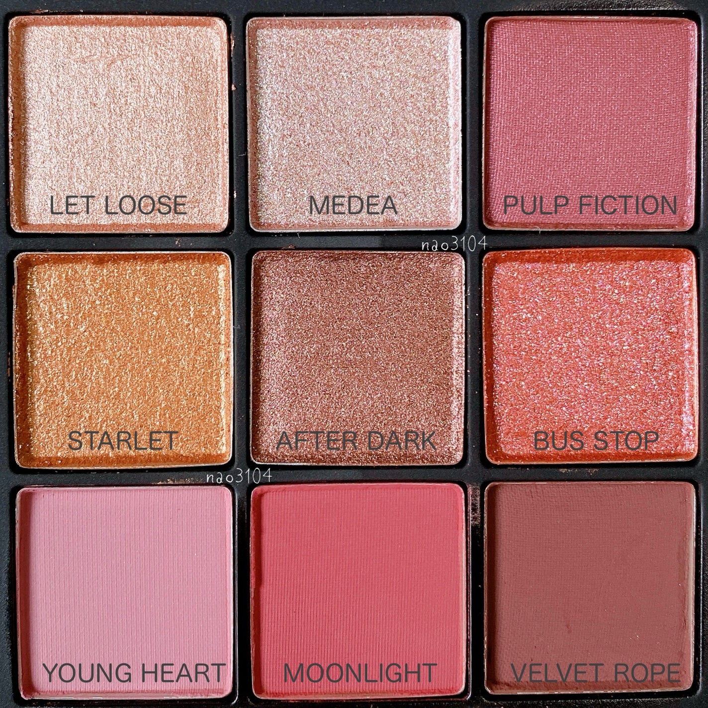 エンドレスナイツ アイシャドーパレット/NARS/アイシャドウパレットを使ったクチコミ(4枚目)