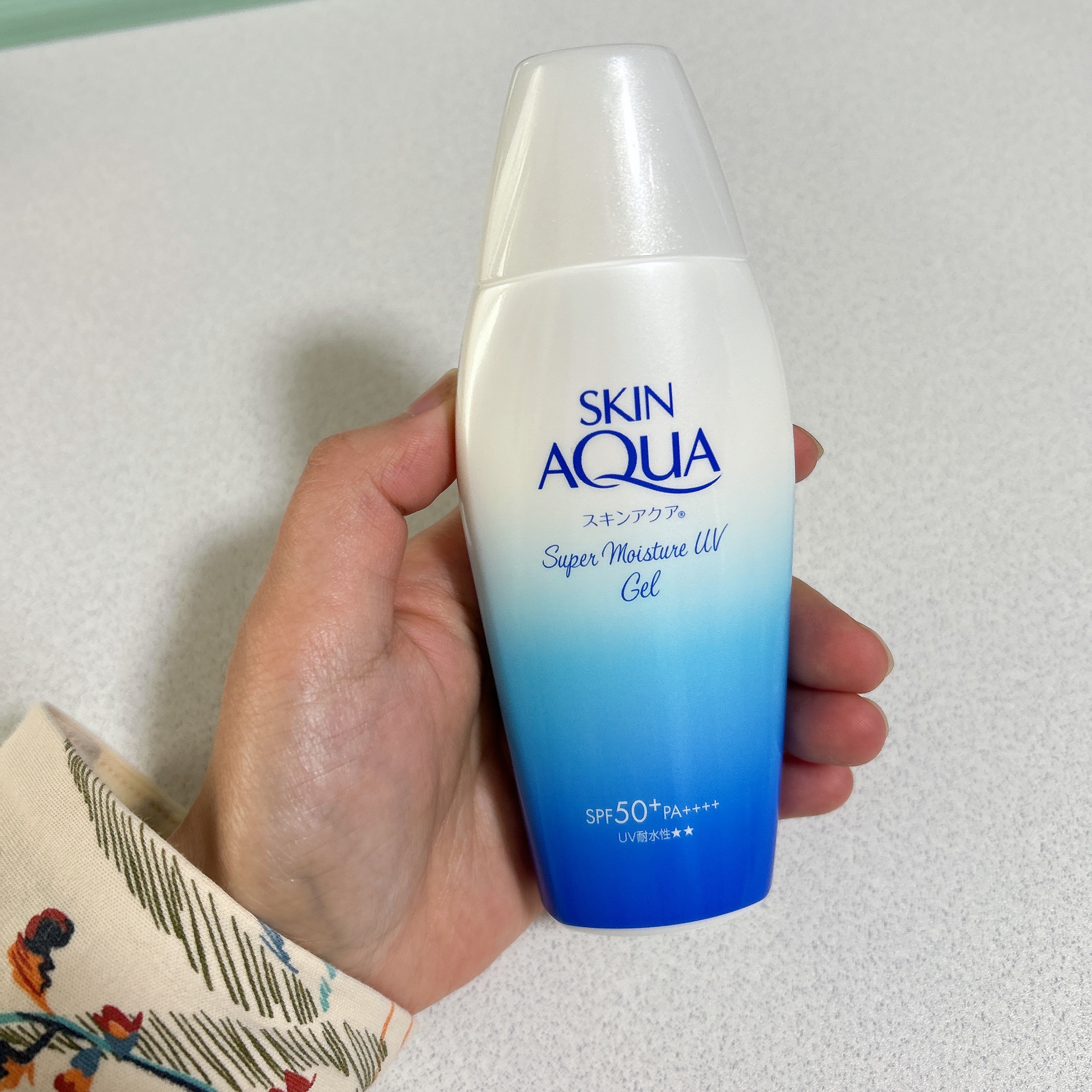 スキンアクア スーパーモイスチャージェル/スキンアクア/日焼け止めジェルを使ったクチコミ（3枚目）