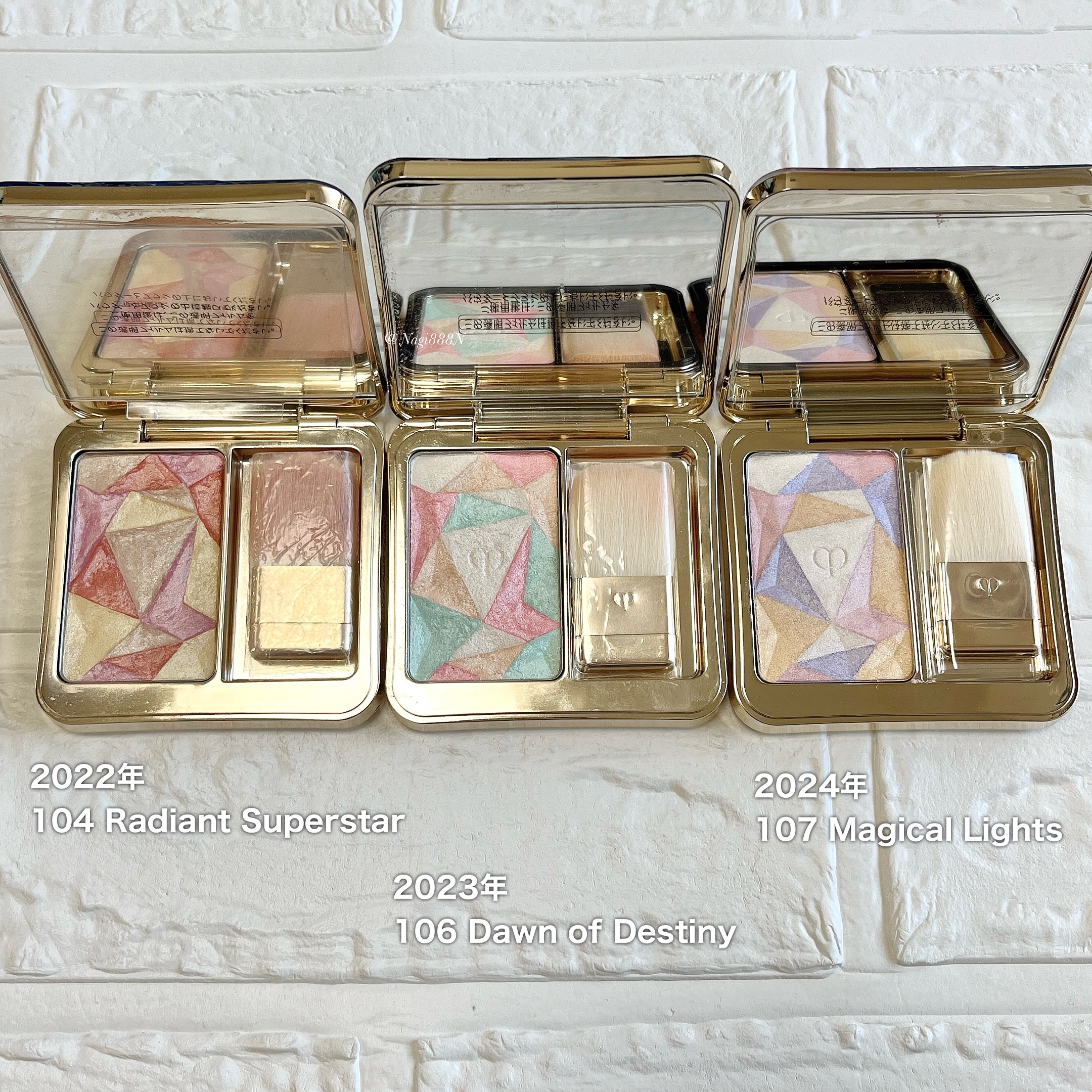 ル・レオスールデクラ /クレ・ド・ポー ボーテ/パウダーハイライトを使ったクチコミ（2枚目）