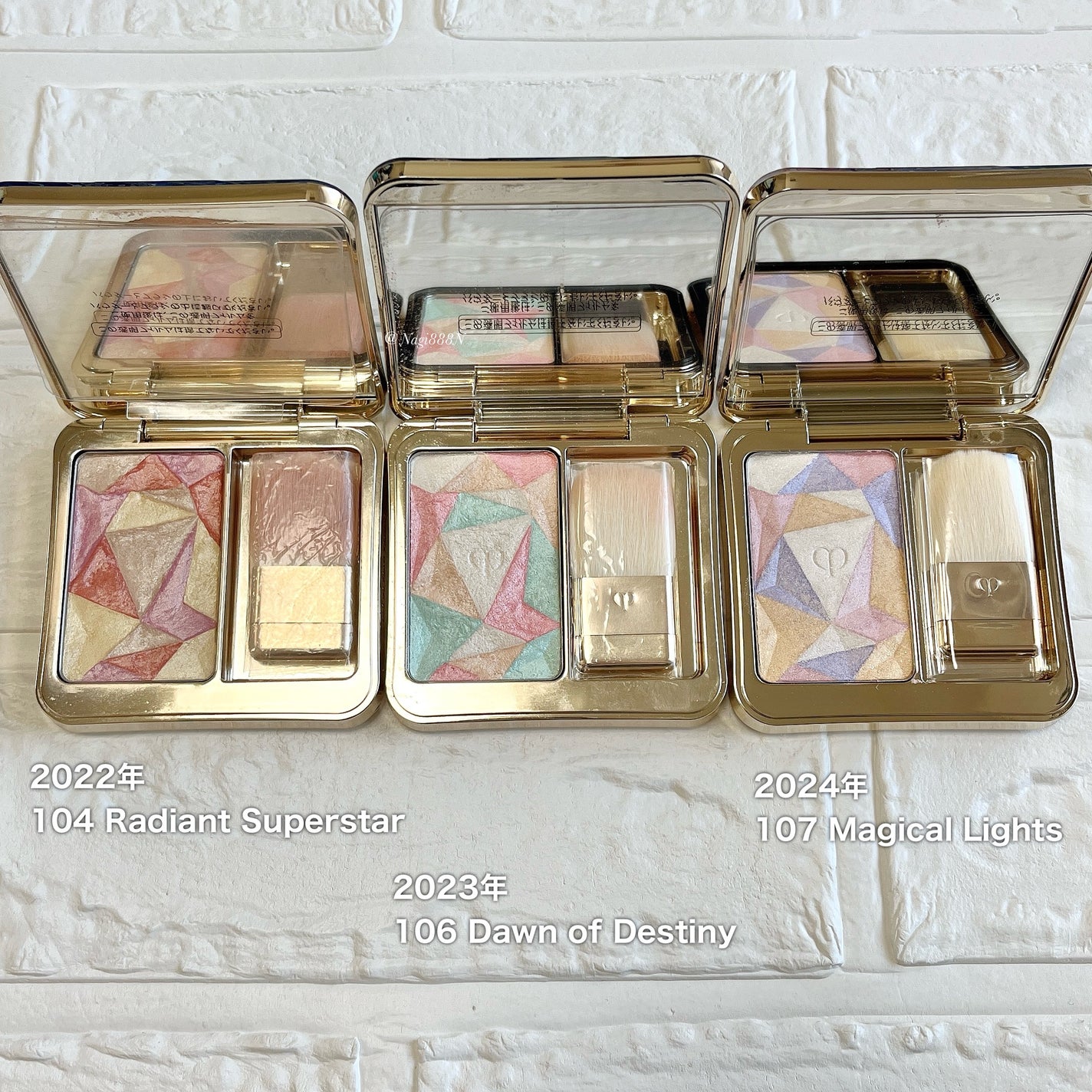 ル・レオスールデクラ /クレ・ド・ポー ボーテ/パウダーハイライトを使ったクチコミ(2枚目)