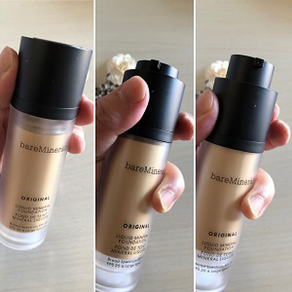 オリジナル リキッド ミネラル ファンデーション/bareMinerals/リキッドファンデーションを使ったクチコミ(2枚目)