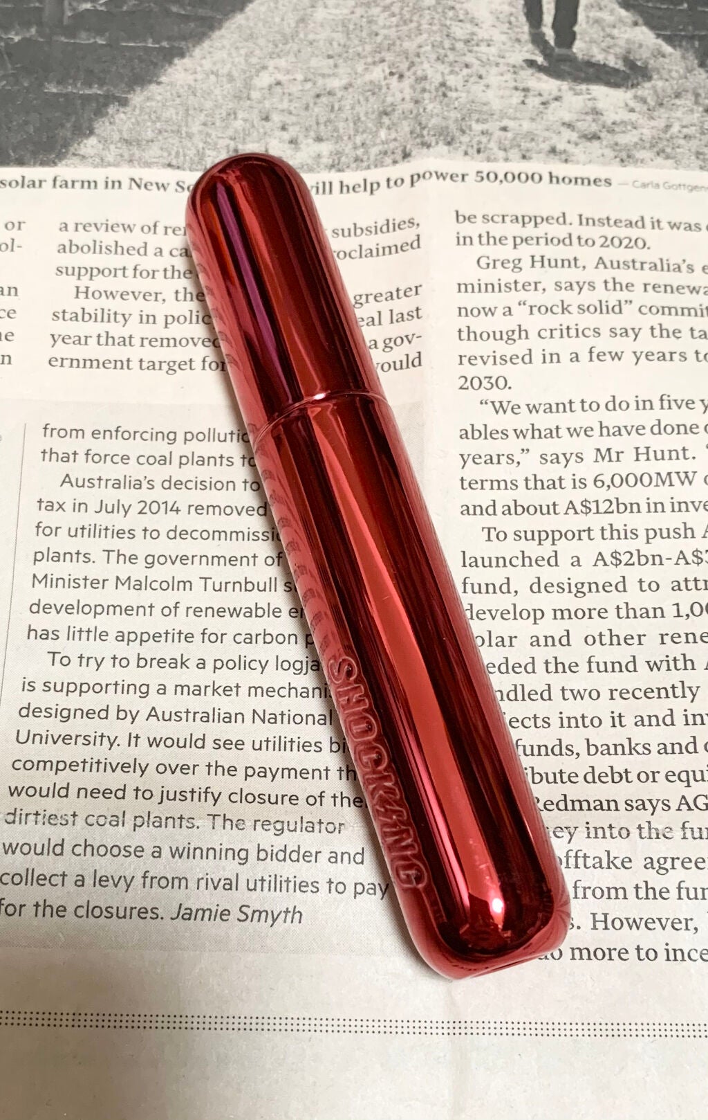 ザショッキングカラ/TONYMOLY/マスカラを使ったクチコミ(1枚目)