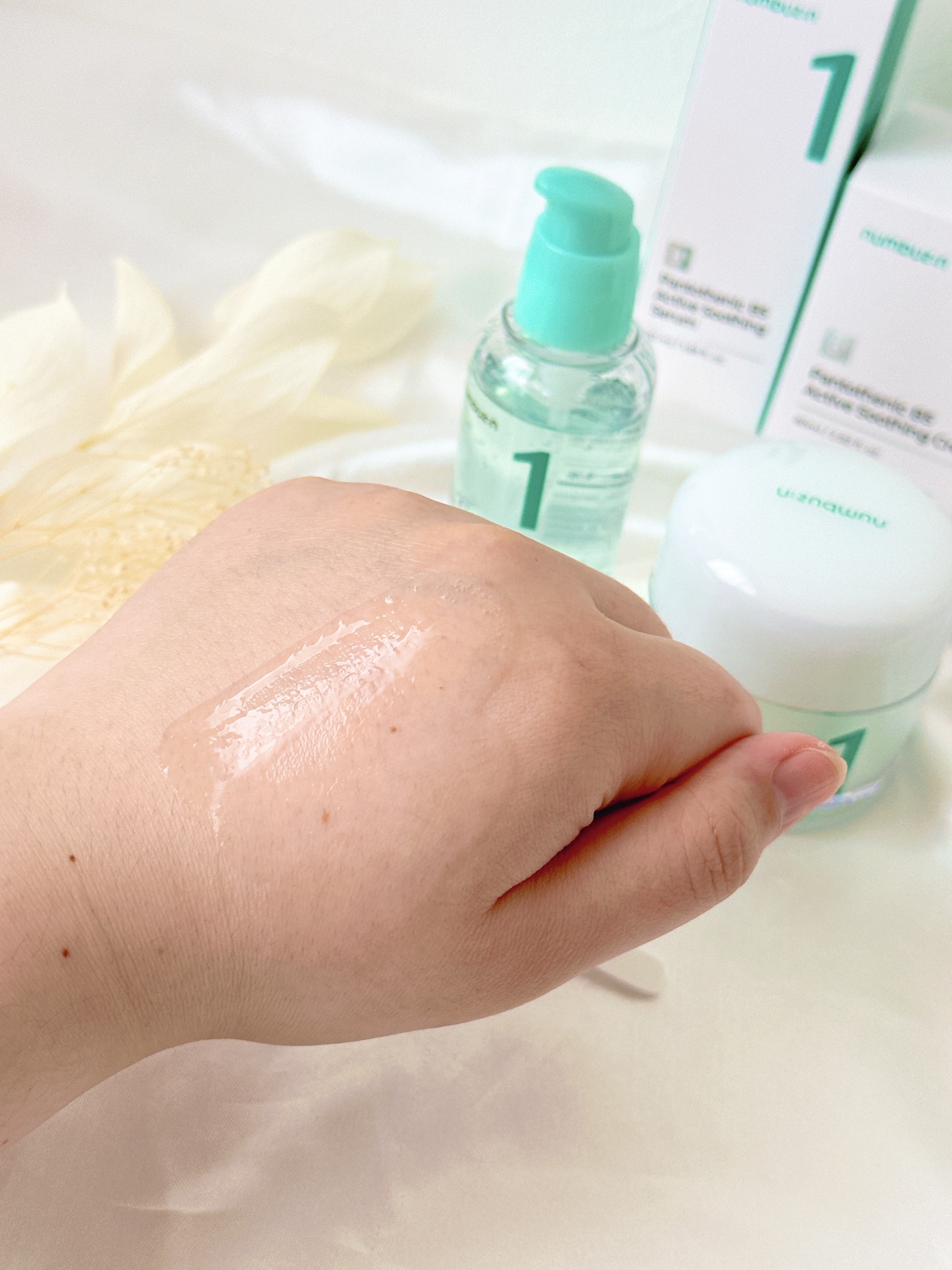 1番 塗るパントテン酸スージングクリーム/numbuzin/フェイスクリームを使ったクチコミ（3枚目）