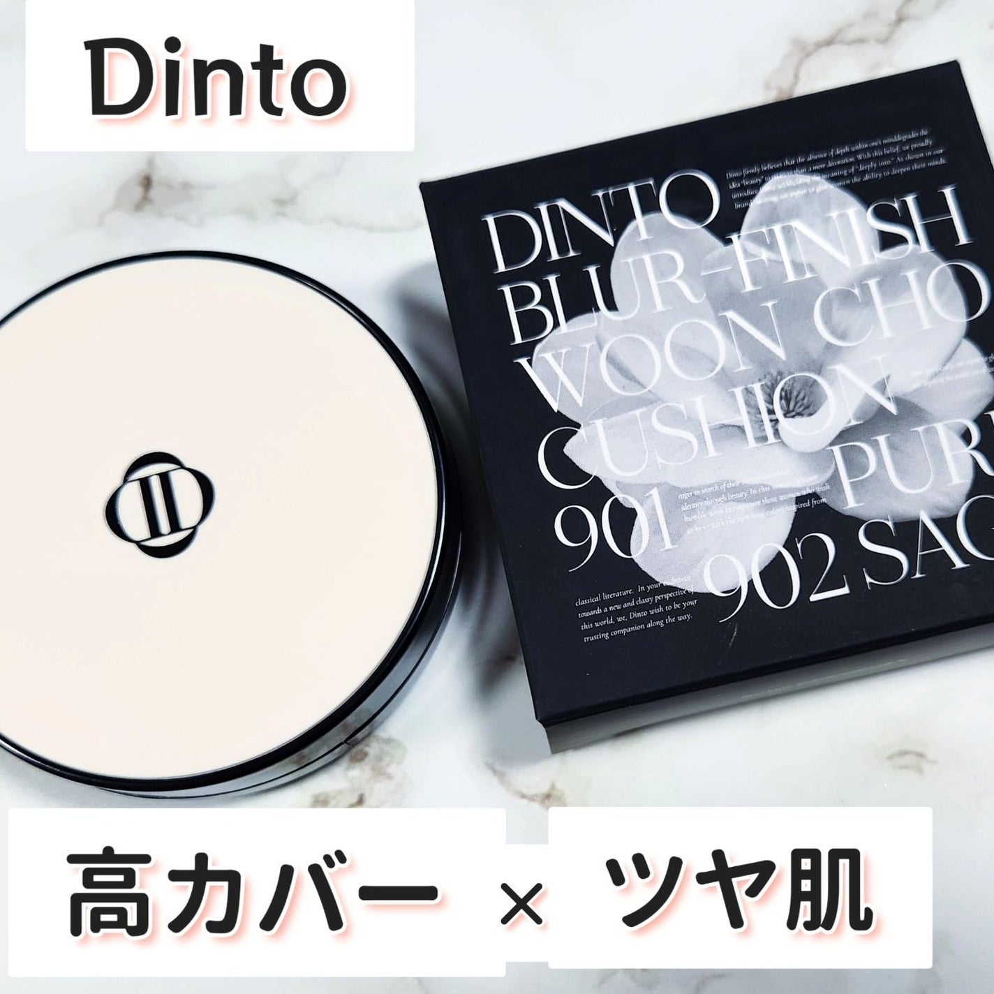 Dinto ブラー フィニッシュ マットクッションファンデーション/Dinto/クッションファンデーションを使ったクチコミ(1枚目)