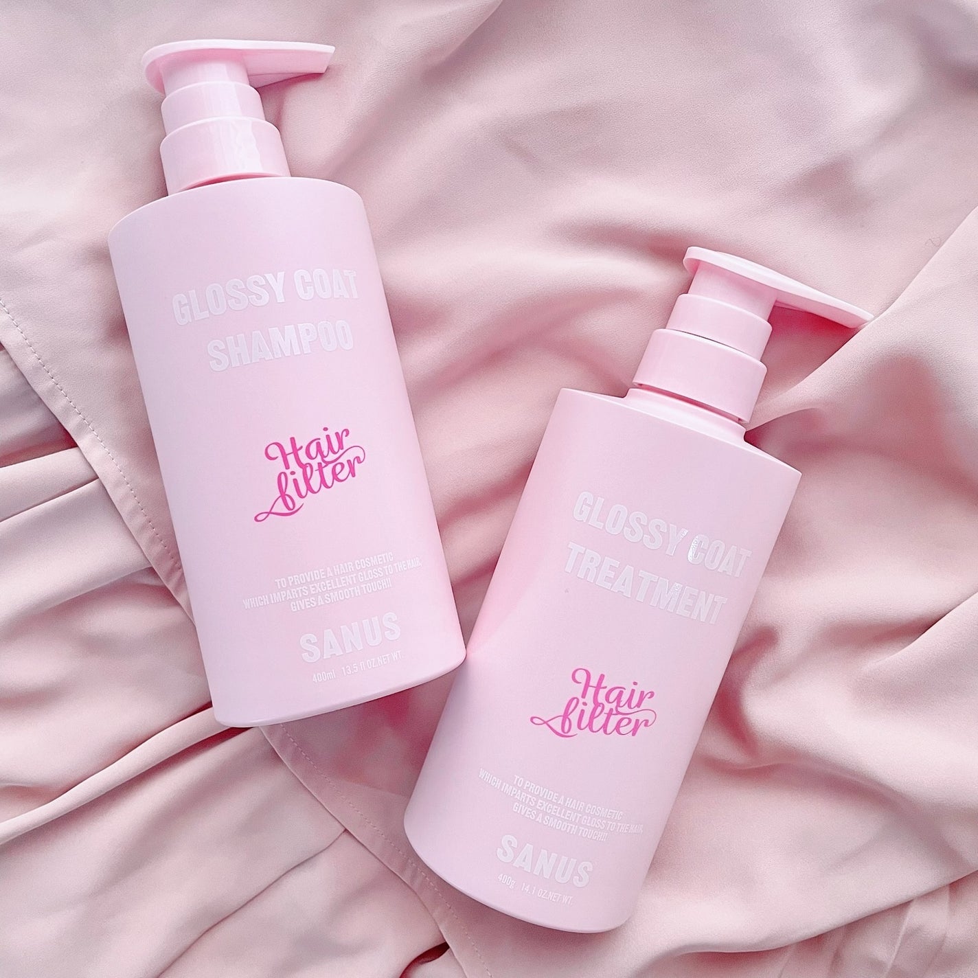 GLOSSY COAT SHAMPOO / TREATMENT/SANUS HAIR FILTER/市販シャンプーを使ったクチコミ(5枚目)