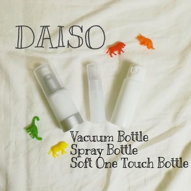 ︎︎︎︎☑︎ DAISO Vacuum Bottle / pace Bottle / Soft One Touch Bottle
____________________________________