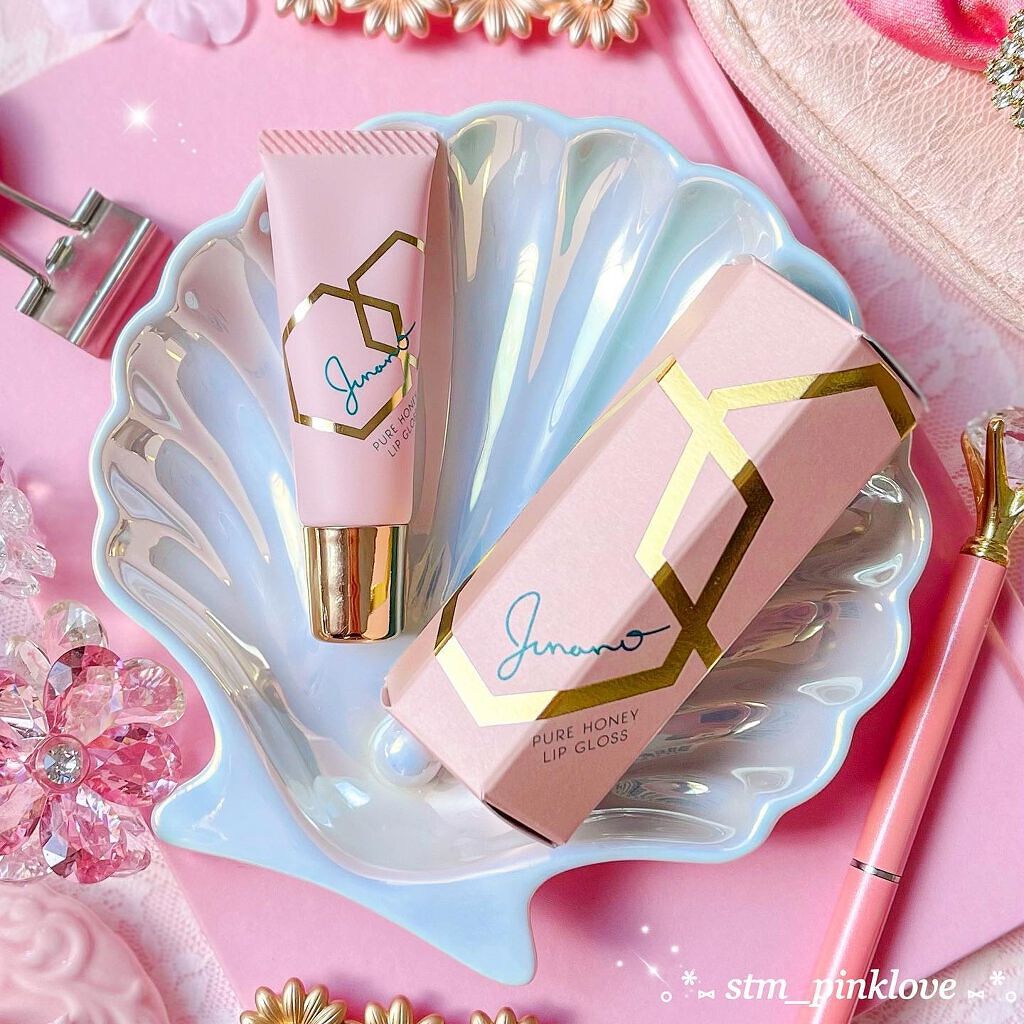 ピュアハニーリップグロス/Junano/リップ美容液を使ったクチコミ(2枚目)