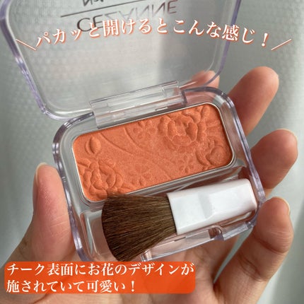 ナチュラル チークN/CEZANNE/パウダーチークを使ったクチコミ(3枚目)