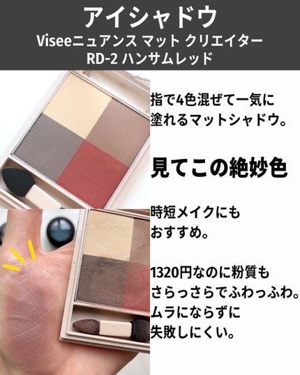 スモール アイシャドウ×9/M・A・C/アイシャドウパレットを使ったクチコミ(4枚目)