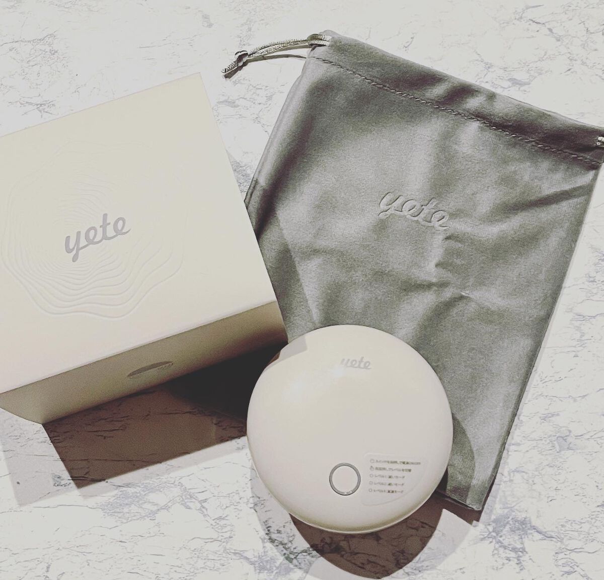 ヘッドスパ 電動頭皮ブラシ/yete/ヘッドマッサージャーを使ったクチコミ（1枚目）