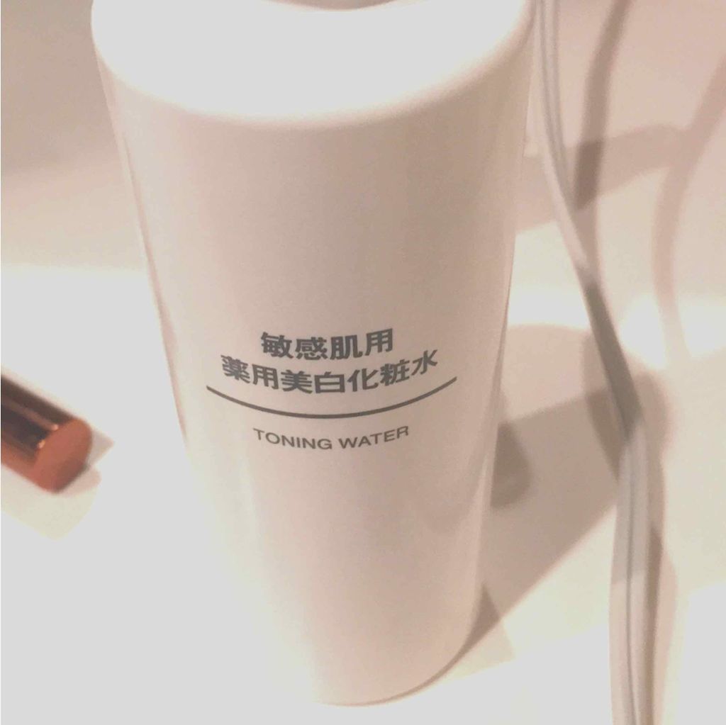 敏感肌用薬用美白化粧水/無印良品/化粧水を使ったクチコミ(1枚目)