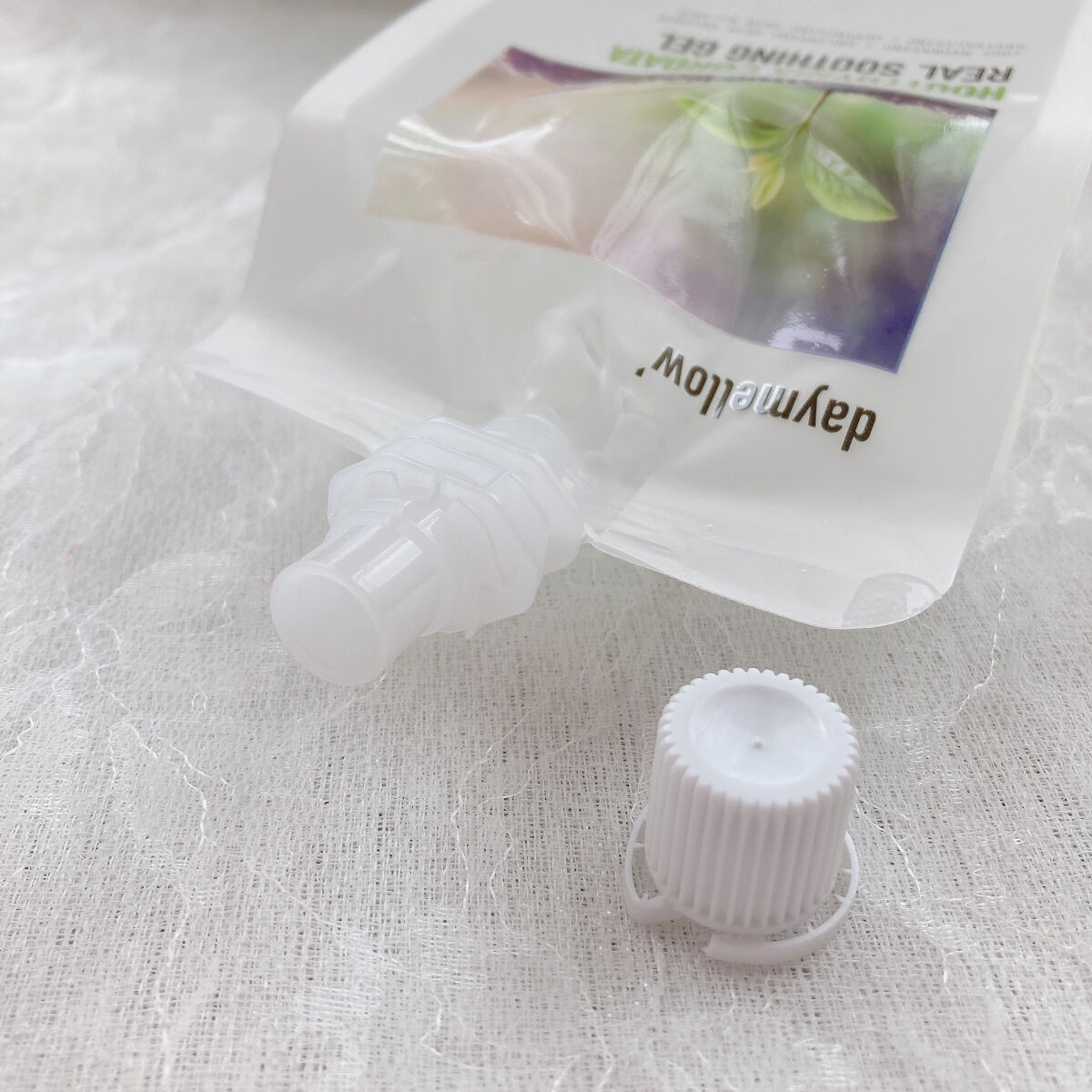 ドクダミリアルスージングジェル/daymellow’/ボディローションを使ったクチコミ（3枚目）