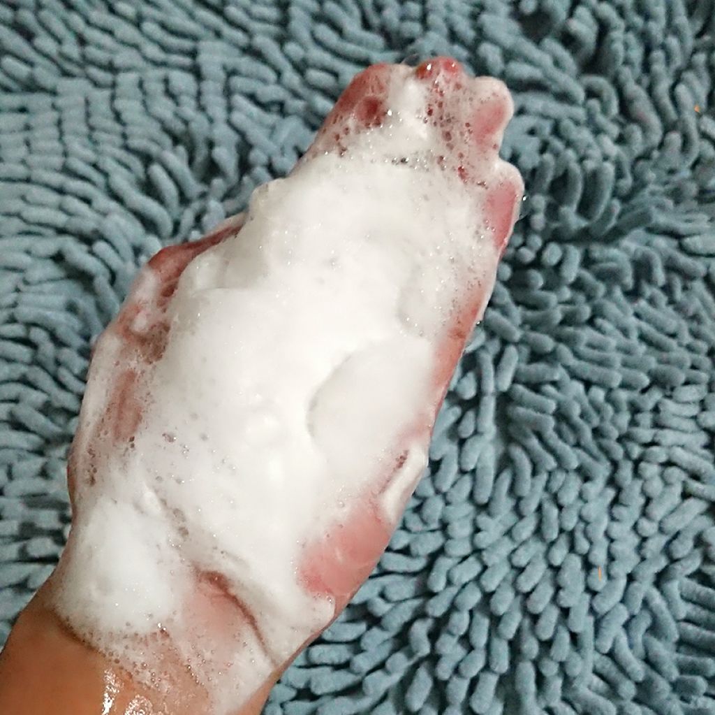 メイクも落とせる洗顔フォーム/JMsolution/洗顔フォームを使ったクチコミ（2枚目）