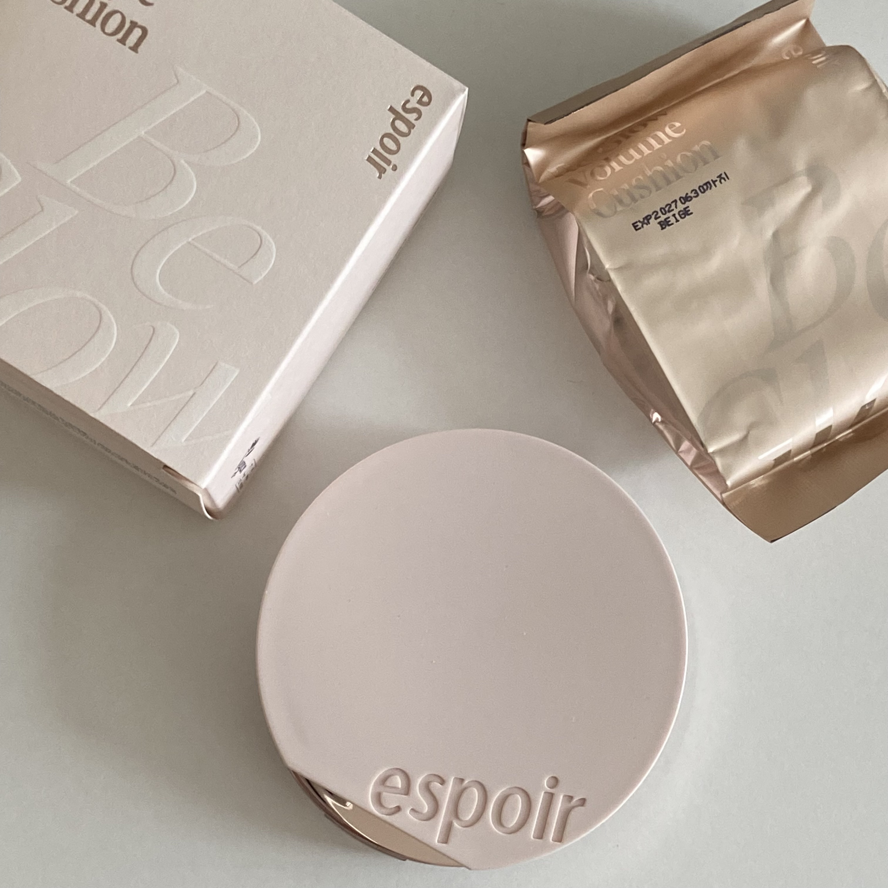 エスポア ビーグロー ボリュームクッション/espoir/クッションファンデーションを使ったクチコミ（1枚目）