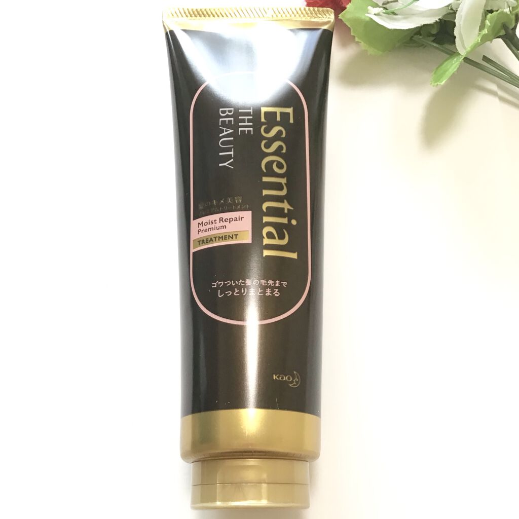THE BEAUTY 髪のキメ美容プレミアムトリートメント＜モイストリペアプレミアム＞/エッセンシャル/洗い流すヘアトリートメントを使ったクチコミ（1枚目）