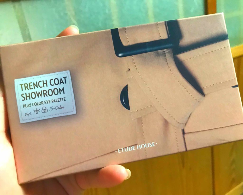 プレイカラーアイパレット トレンチコートショールーム/ETUDE/アイシャドウパレットを使ったクチコミ(1枚目)