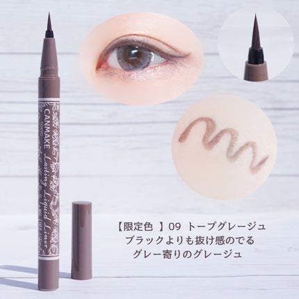 ラスティングリキッドライナー/キャンメイク/リキッドアイライナーを使ったクチコミ(3枚目)
