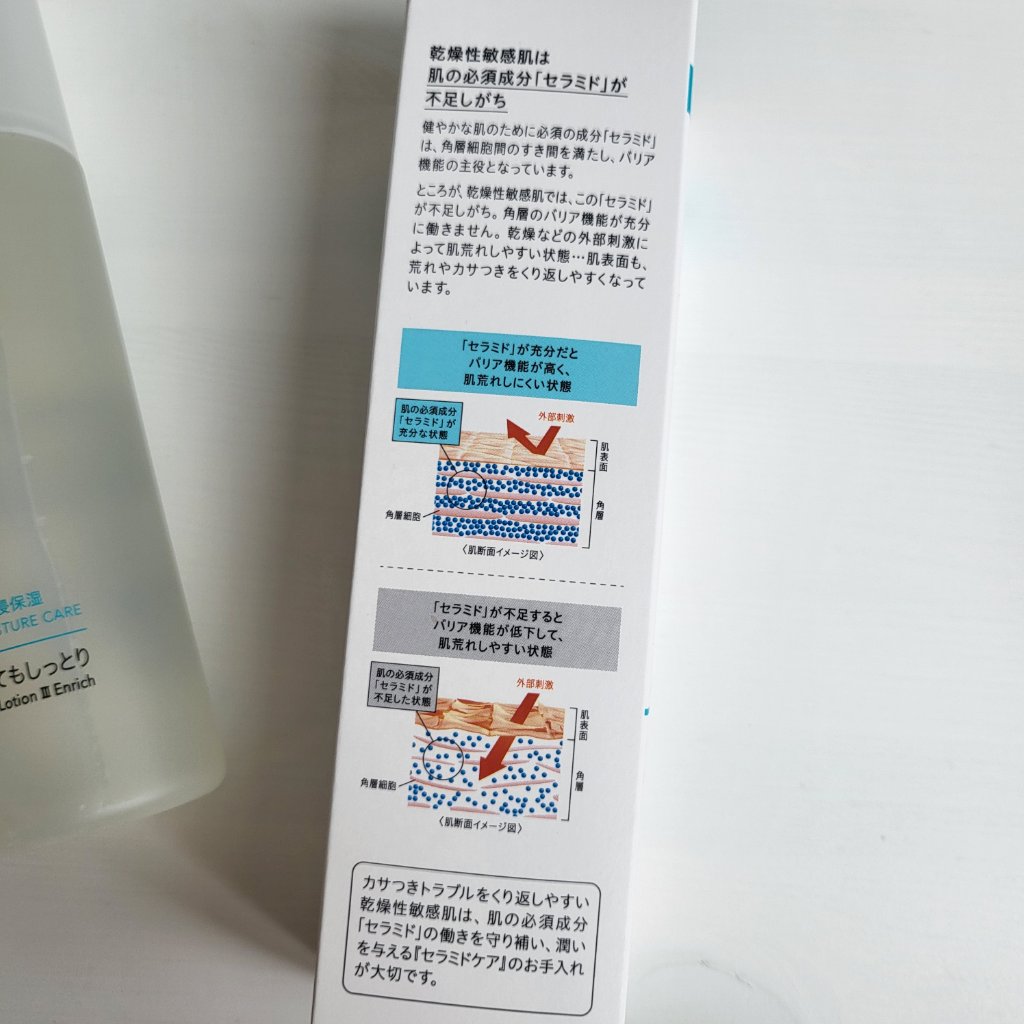 潤浸保湿 化粧水 III とてもしっとり/キュレル/化粧水を使ったクチコミ（3枚目）